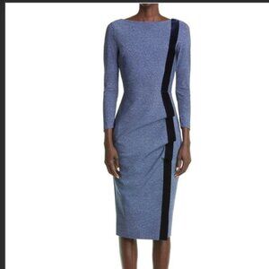 Chiara Boni La Petite Robe Moray Artic Blue Bambola Dress